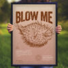 Poster – Blow me - Afbeelding 2