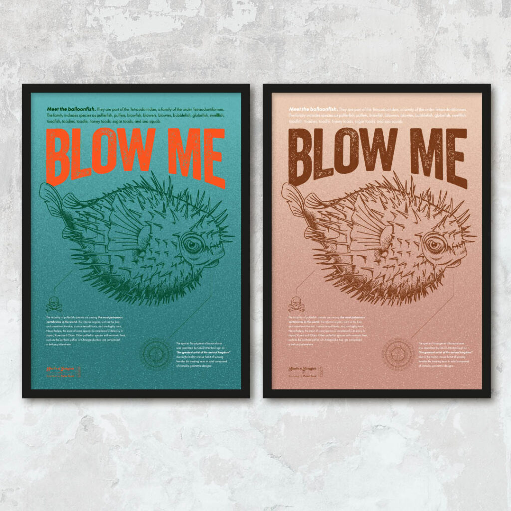 Poster – Blow me