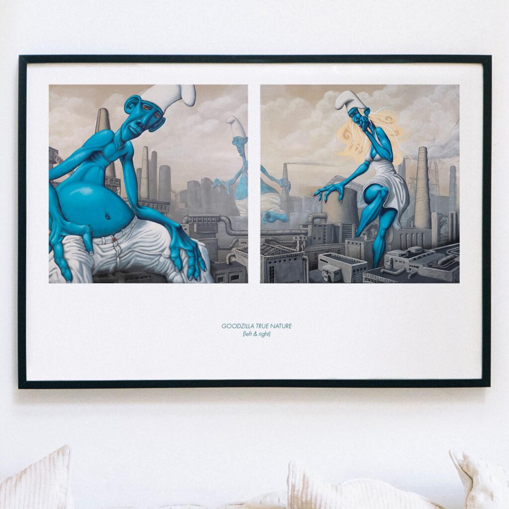 Art Print - Goodzilla "True Nature"
