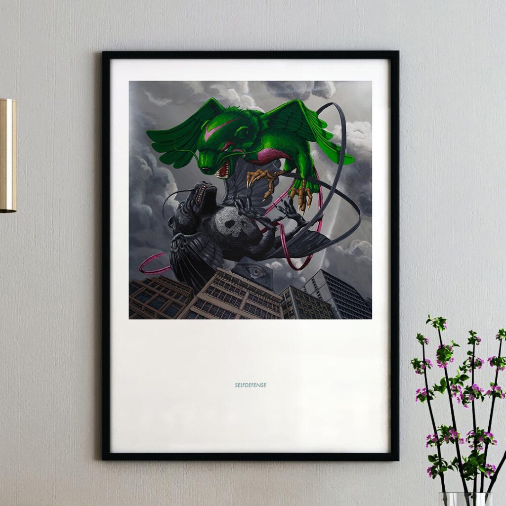 Art Print - Selfdefense