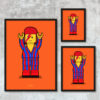 Poster YellowBastard – David Bowie - Afbeelding 3