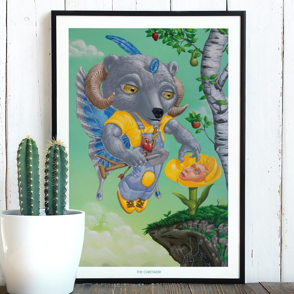 Art Print - The Caretaker