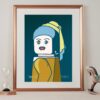 Poster YellowBastard – Meisje met de Parel - Afbeelding 3