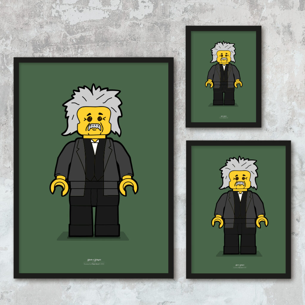 Poster YellowBastard – Albert Einstein