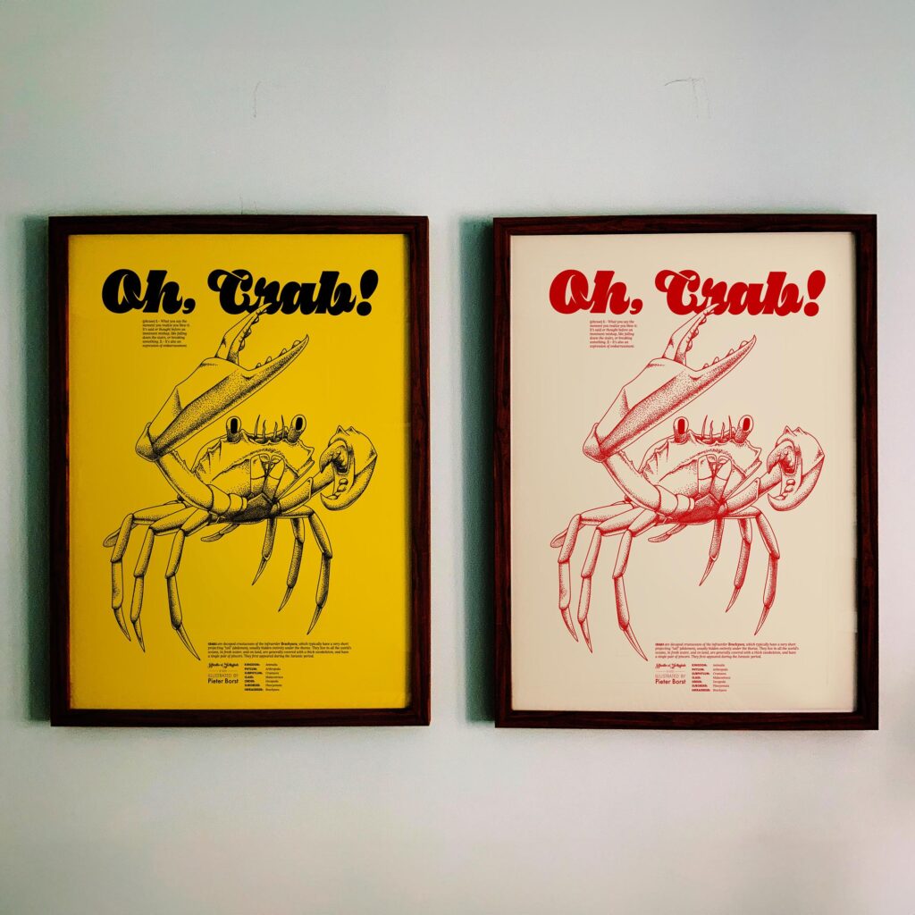 Poster Oh, Crab