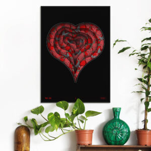 Poster Hearts