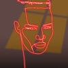 Lijnportret Grace Jones - Afbeelding 7