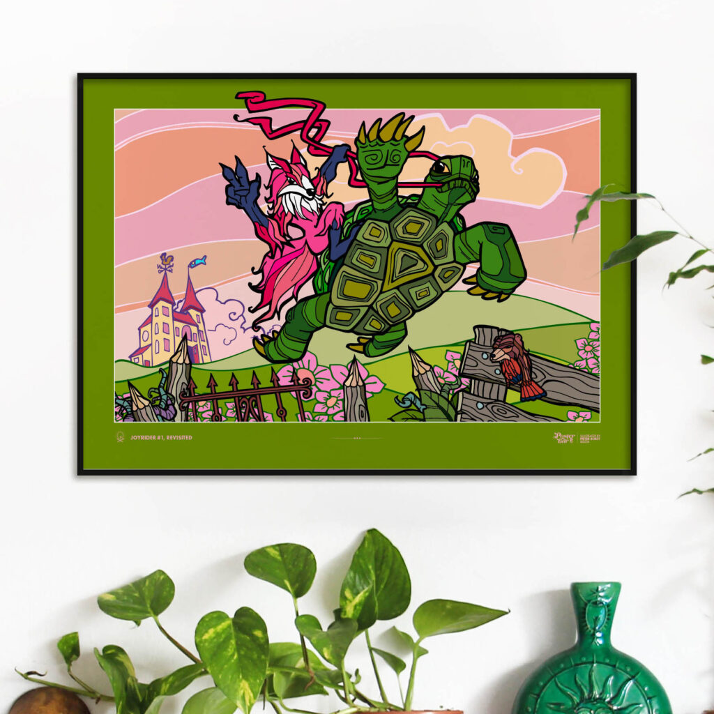 Poster Joyrider#1, Revisited